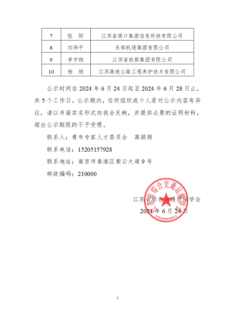 苏交学办【2024】55号 关于2024年江苏省青年科技人才托举工程拟资助对象的公示_2.jpg